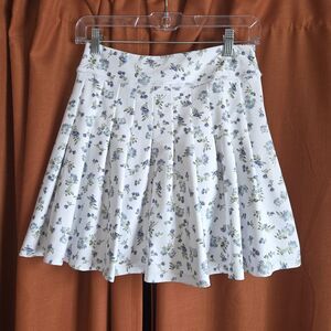 Pleated Floral Athletic Skort Tennis Golf Pickleball Size Small